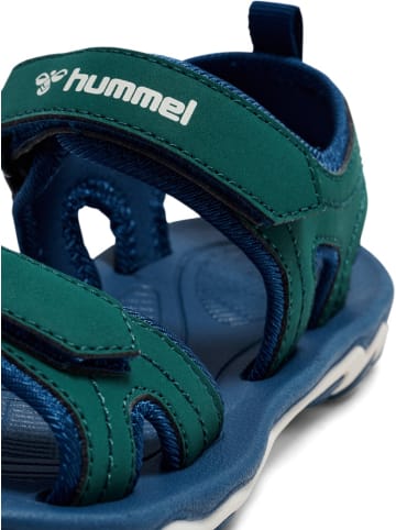 Hummel Kinder Sandale "Sandal Sport Jr" in Grün