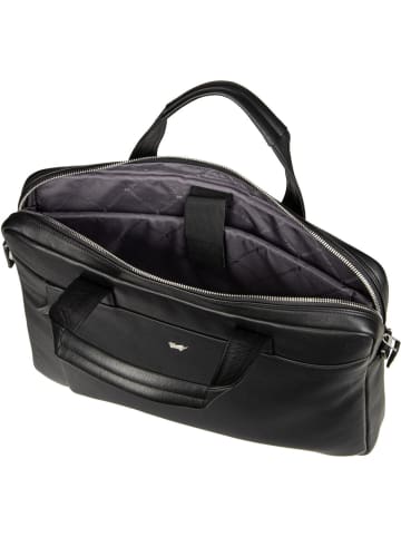 Braun Büffel Aktentasche GOLF 3.0 Business Bag M in Schwarz