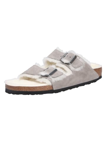 Birkenstock Tieffußbett Pantolette in grau