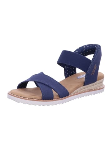 Skechers Damen Sandaletten DESERT KISS - GOLDEN LILY in Blau