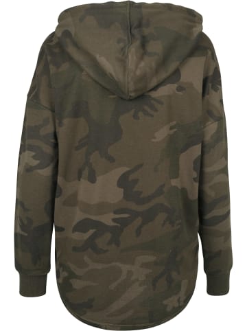 Urban Classics Kapuzenpullover in olive camo