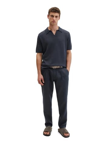 Marc O'Polo Kurzarm-Pullover regular in Faded Blue