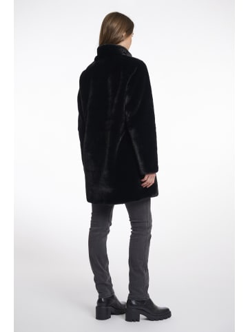RINO&PELLE Mantel Nonna in schwarz