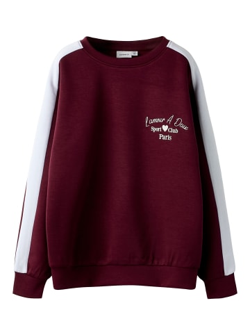 name it Sweatshirt in Burgundy