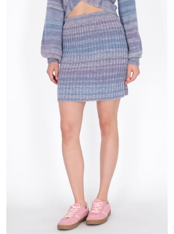 myMo Women Skirt in blue multicolor