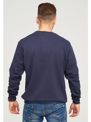 SOULSTAR Sweatshirt PORT LOUIS in Blau