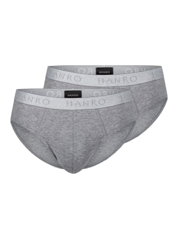 Hanro Slip / Unterhose Cotton Essentials in Light Melange