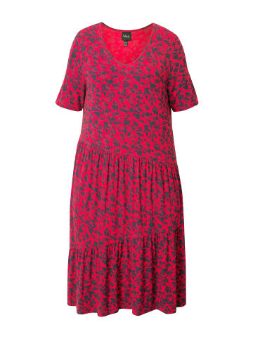 Ulla Popken Midikleid in neon rot