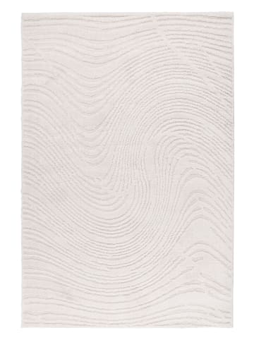 Kayoom Kayoom Neu 2026 Wohnzimmer Kurzflor Teppich Oxygen 125 elfenbein in elfenbein