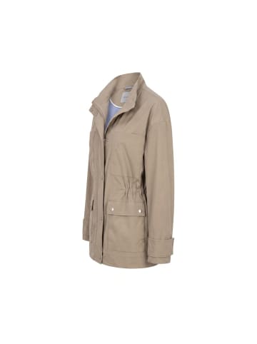 Malo Braun Baumwolle Damen Jacke