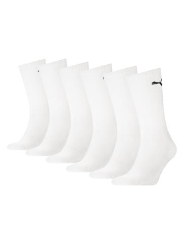 Puma Socken 6er Pack in Weiß