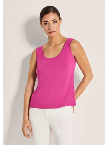 MADELEINE Tanktop mit breiten Trägern in magenta