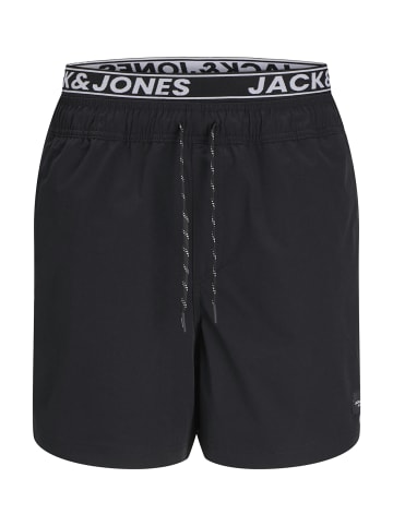 JACK & JONES Junior Bade-Shorts 'Maui' in schwarz