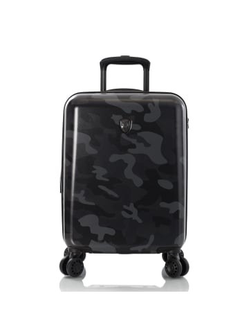 Heys Black Camo 4 Rollen Kabinentrolley S 53 cm mit Dehnfalte in camo