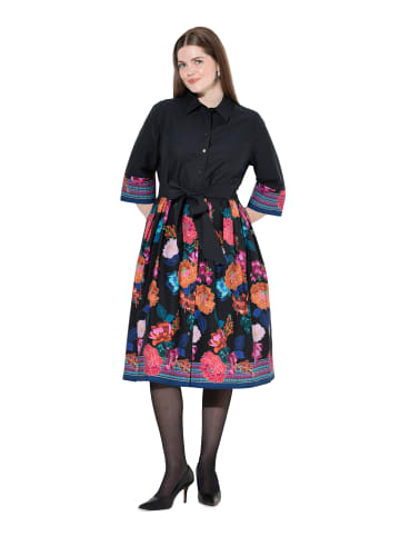 Ulla Popken Kleid in schwarz