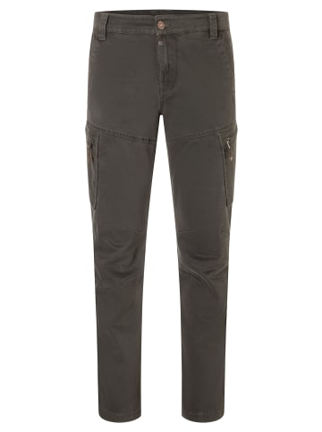 Timezone Cargo Hose mit seitlichen Taschen und Knopfverschluss in Grau