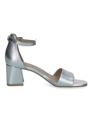 Caprice Sandalen in Metallic Silver