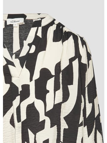 s.Oliver Bluse langarm in Schwarz
