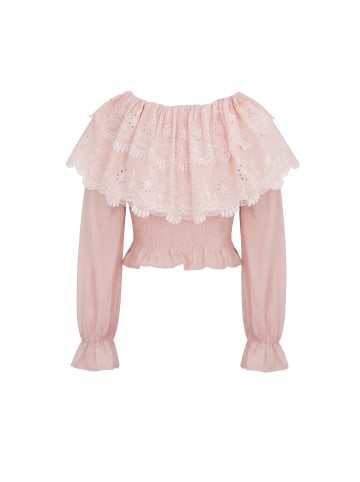 ebeeza Women Blouse in Rose