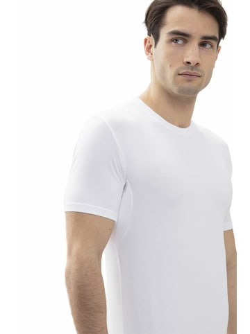 Mey Rundhals T-Shirt für Herren in weiss