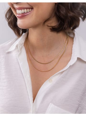 PURELEI Doppelkette Two Layers 45 cm in Gold