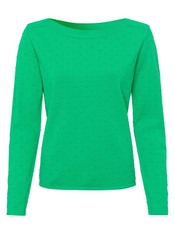 Zero  Pullover mit Punktstickerei in Bright Green