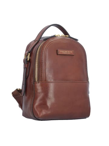 The Bridge Pearldistrict City Rucksack Leder 27 cm in marrone