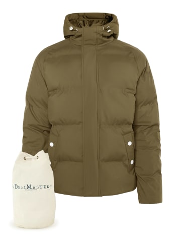 DreiMaster Maritim Anorak + Shopping Bag - Set in Militäroliv