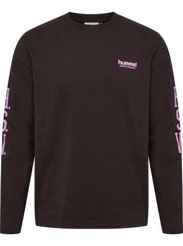 Hummel Longsleeve "Loose T-Shirt Longsleeve Sw Stadium" in Braun