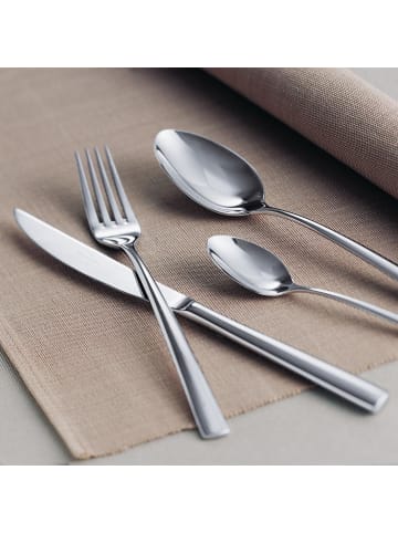 Villeroy & Boch 144er Set Tafelbesteck Piemont silber in silber