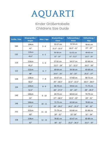 Aquarti Schwimmhose in hellgrün