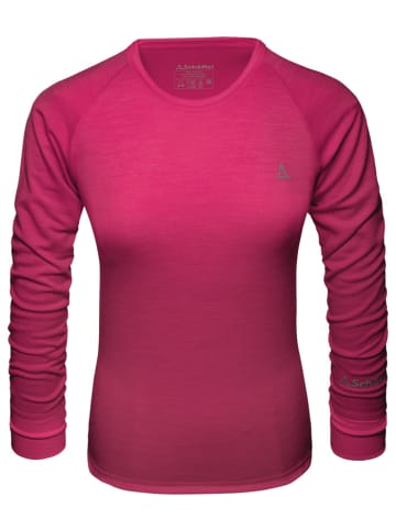 Schöffel Shirt "Merino Sport Shirt 1/1 Arm W" in raspberry sorbet