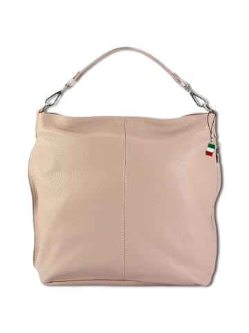 Florence Florence Schultertasche, Shopper Leder rosa ca. 40cm