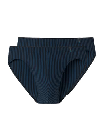 Schiesser Mini Slip / Unterhose Long Life Soft in Navy