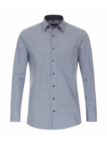Redmond Langarm FreizeitHemd für Herren in blau