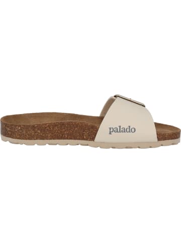 palado Pantoletten in beige matt