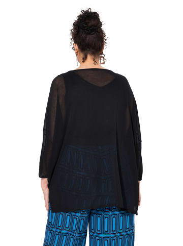 Ulla Popken Pullover in schwarz