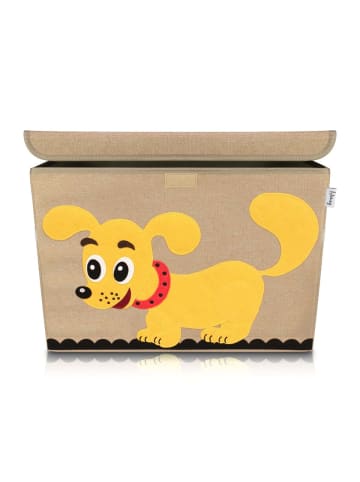 Lifeney Aufbewahrungsbox Hund, 51 x 36 x 36 cm