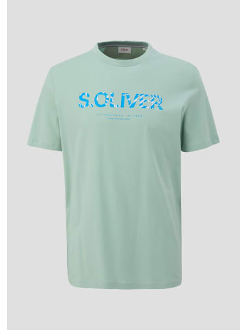 s.Oliver T-Shirt in 60D0_ozeangrün