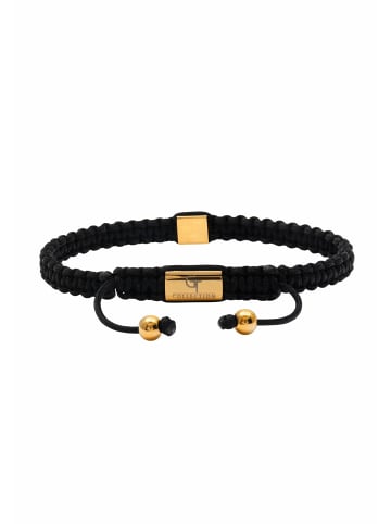 GT COLLECTION Armband Pyramid in black/gold