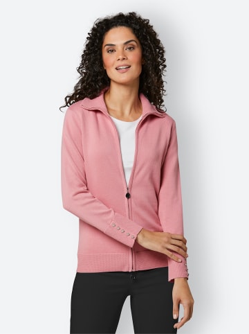 creation L Strickjacke in rosenquarz