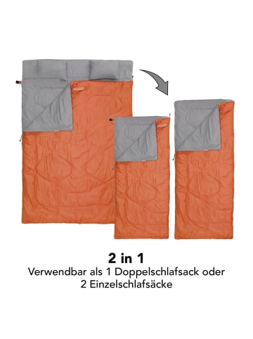 Where Tomorrow Doppelschlafsack 190x150cm Tragetasche 2-Personen Schlafsack