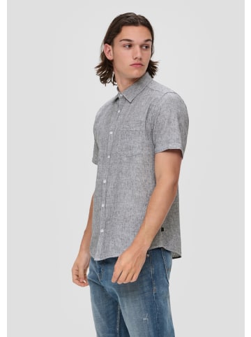 QS Hemd in 98W0_dunkelgrau