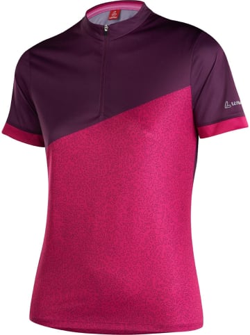 Löffler Fahrradtrikot W BIKE SHIRT HZ STINE in Lila