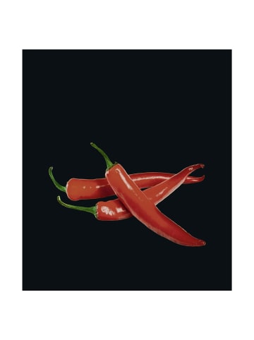 Wenko Glaskochfeld HOT PEPERONI in Schwarz, (B) 60 x (H) 0,4 x (L) 70 cm