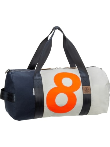 360 grad Reisetasche Pirat in Weiß/Navy