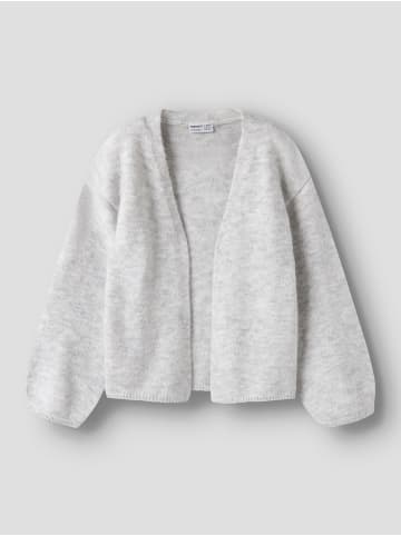 name it Strickjacke in Light Grey Melange1