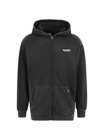 OLDSKULL Zip Hoodie Peach Dyed Basic Oldskull Logo in Black