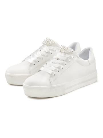 LASCANA Sneaker in weiß
