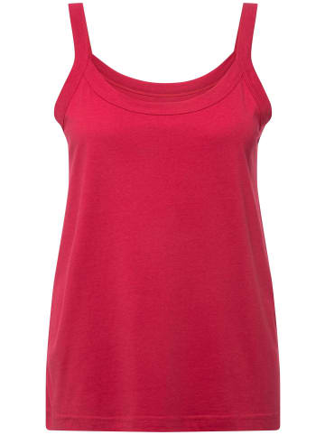 Ulla Popken Strick-Top in dunkel rosa